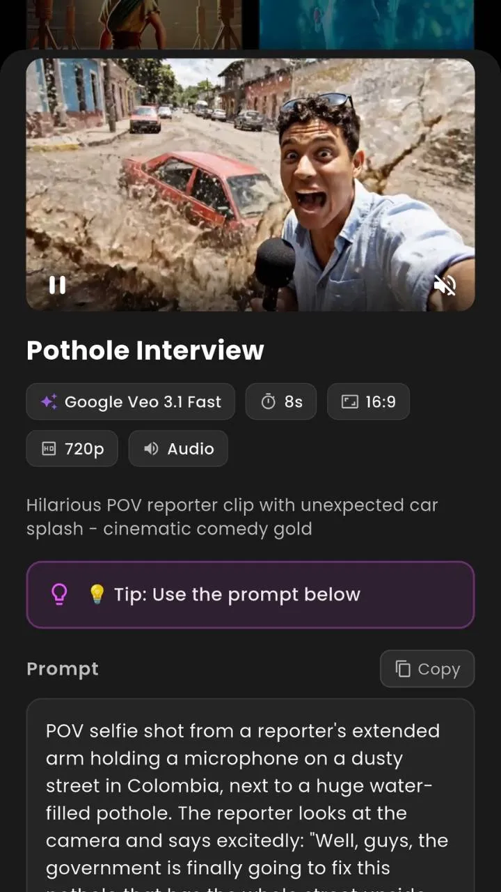 App preview